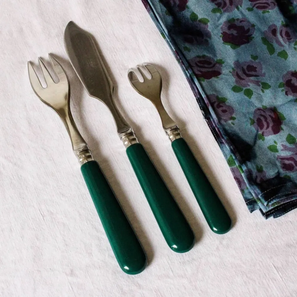 Set de 12 couverts à poisson Scof