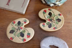 Set de 2 dessous de plat en Céramique d'Art Poet-Laval