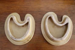 Set de 2 dessous de plat en Céramique d'Art Poet-Laval
