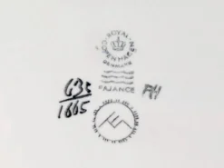 Set de 2 dessous de plat Royal Copenhagen, Danemark années 70