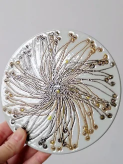 Set de 2 dessous de plat Royal Copenhagen, Danemark années 70