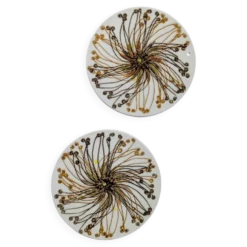 Set de 2 dessous de plat Royal Copenhagen, Danemark années 70