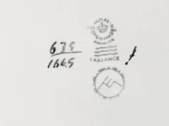 Set de 2 dessous de plat Royal Copenhagen, Danemark années 70
