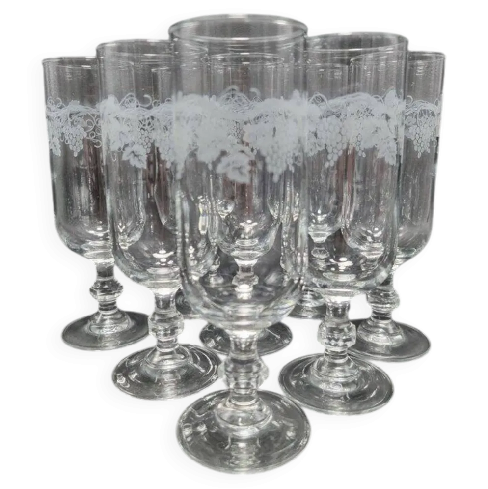 Set de 6 flûtes à champagne