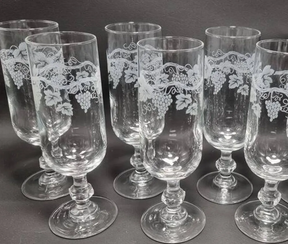 Set de 6 flûtes à champagne