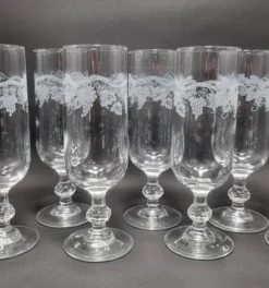 Set de 6 flûtes à champagne