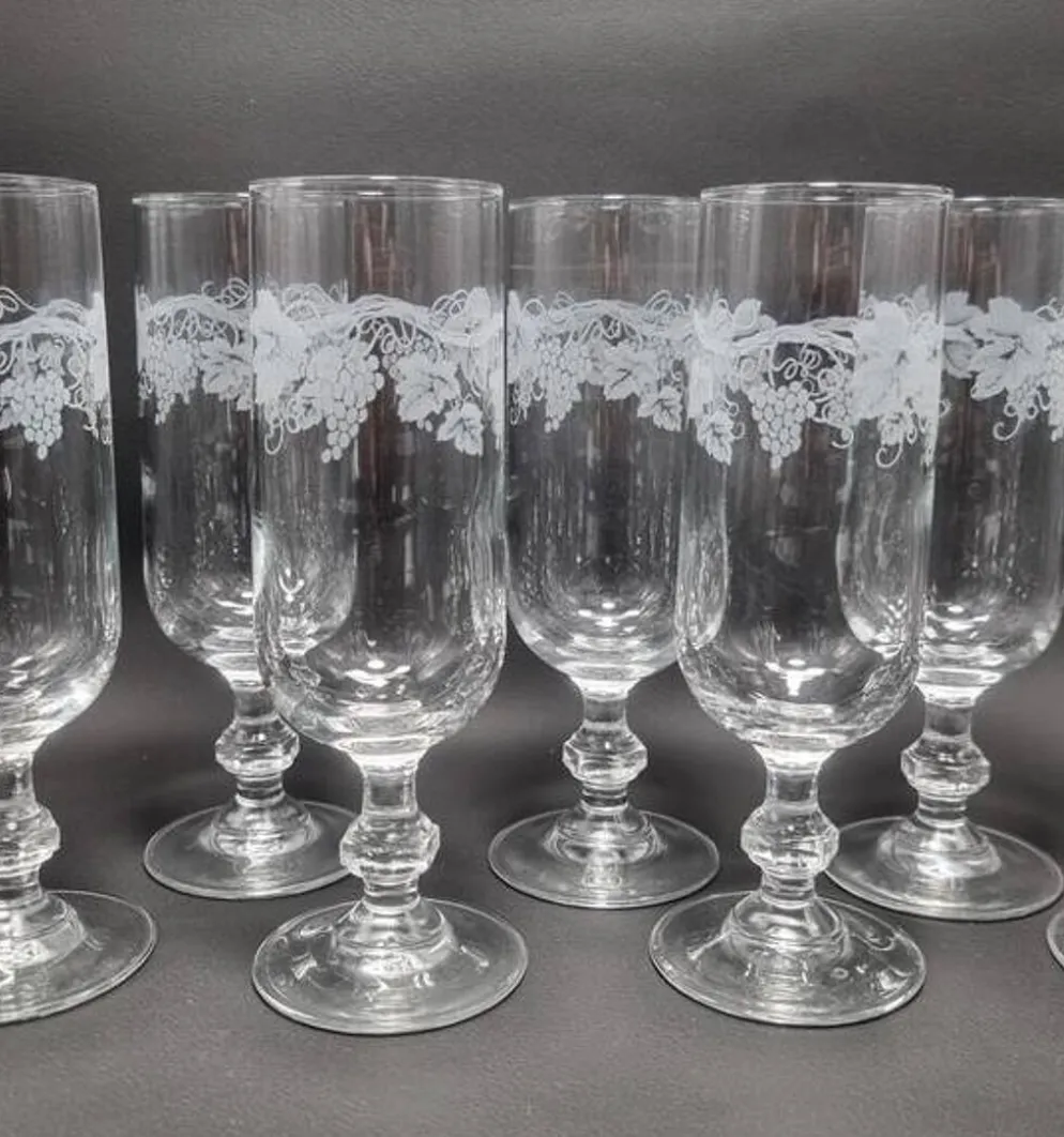 Set de 6 flûtes à champagne