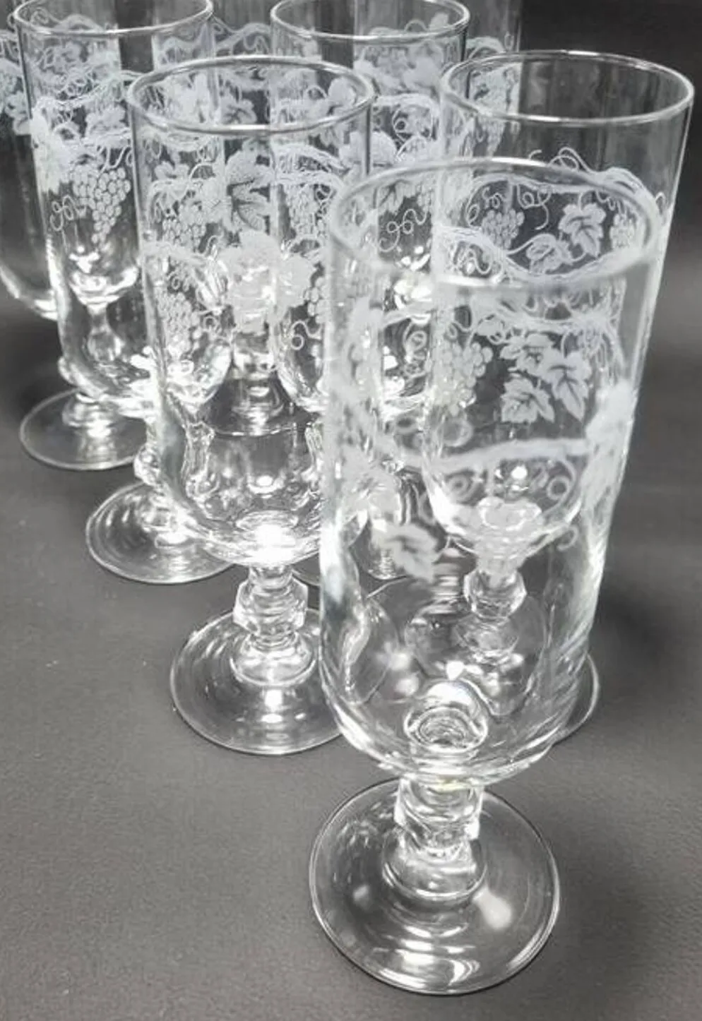 Set de 6 flûtes à champagne