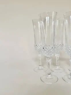 Set de 5 flûtes à champagne Cristal d'Arques