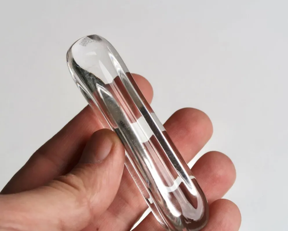 Set de 10 porte-couteaux Daum France en cristal, années 60