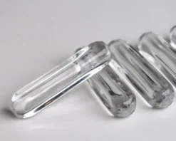 Set de 10 porte-couteaux Daum France en cristal, années 60