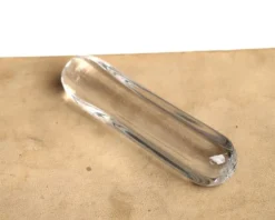 Set de 10 porte-couteaux Daum France en cristal, années 60