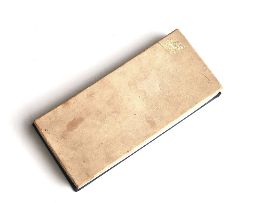 Set de 10 porte-couteaux Daum France en cristal, années 60