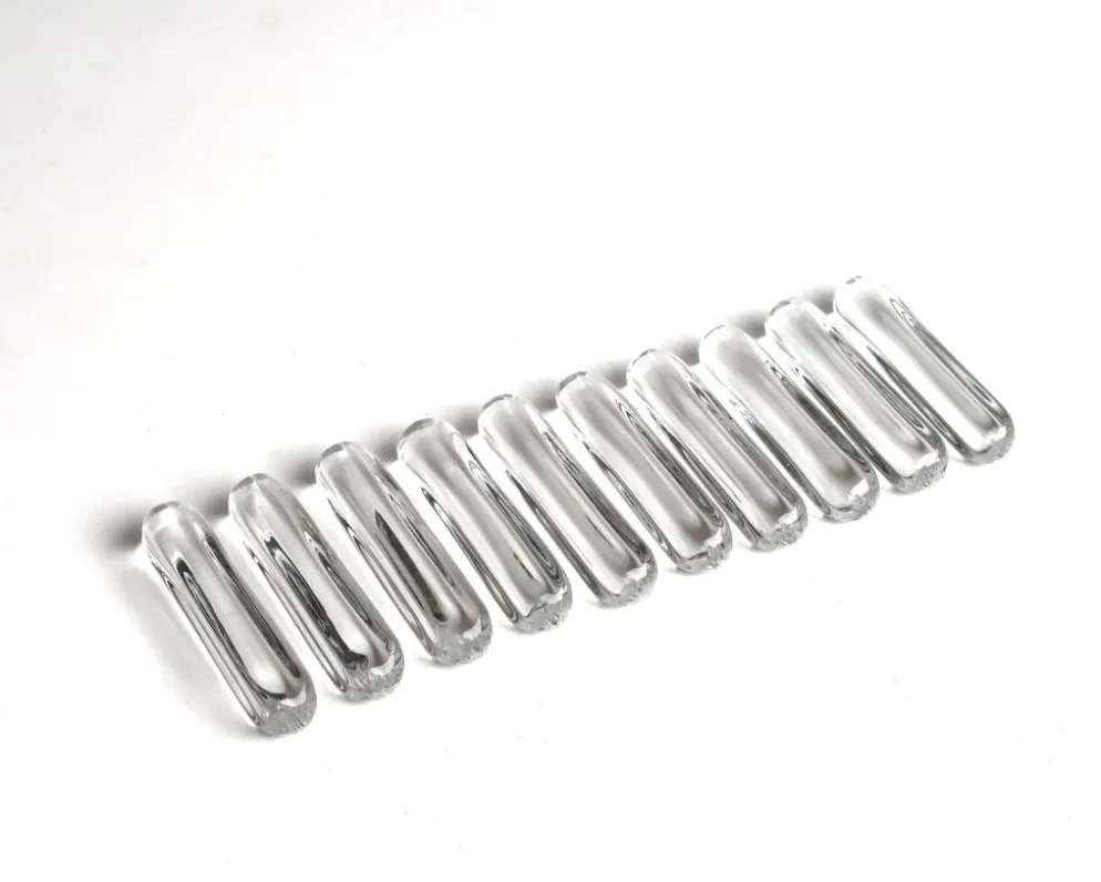 Set de 10 porte-couteaux Daum France en cristal, années 60