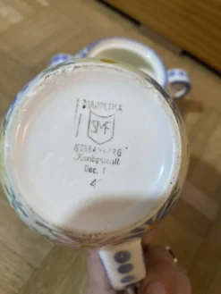Set de pot à crème et sucrier, années 1930.