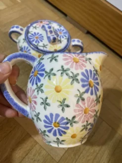 Set de pot à crème et sucrier, années 1930.