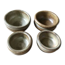 Set de 4 ramequins en grès