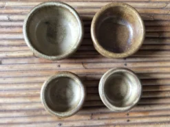 Set de 4 ramequins en grès
