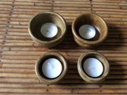 Set de 4 ramequins en grès