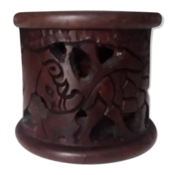 Set de sous verres en bois exotique