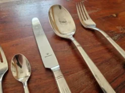 Set de table, 6 pièces Wilkens modèle Diamant en métal argenté Royal Design