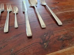 Set de table, 6 pièces Wilkens modèle Diamant en métal argenté Royal Design