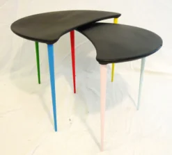 Set de 2 tables d'appoint