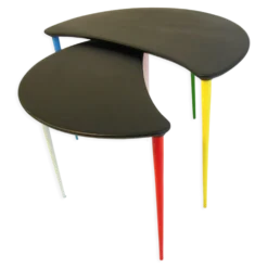 Set de 2 tables d'appoint