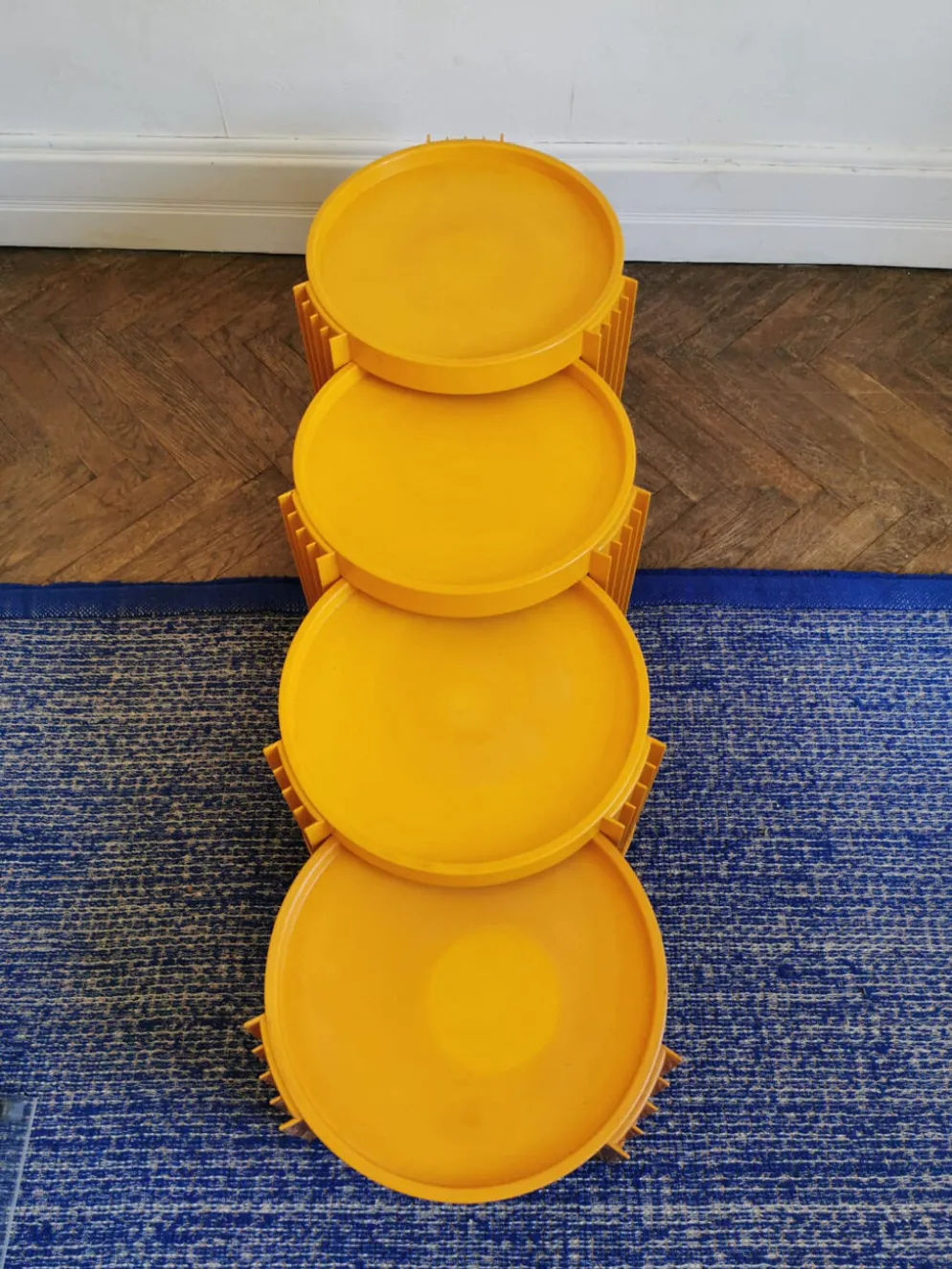 Set de 4 tables gigognes, Marema, de Gianfranco Frattini pour Cassina