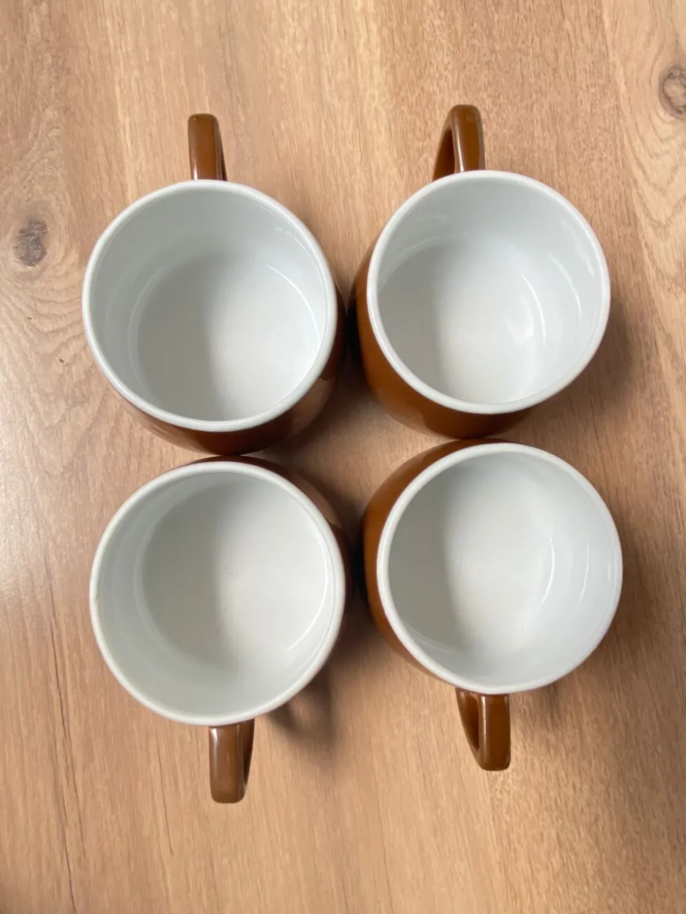 Set de 4 tasses Bavaria pour Dupont Fourdrigniers