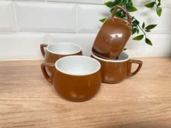 Set de 4 tasses Bavaria pour Dupont Fourdrigniers