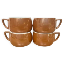 Set de 4 tasses Bavaria pour Dupont Fourdrigniers