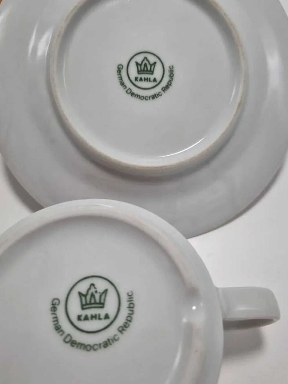 Set de 6 tasses vintage