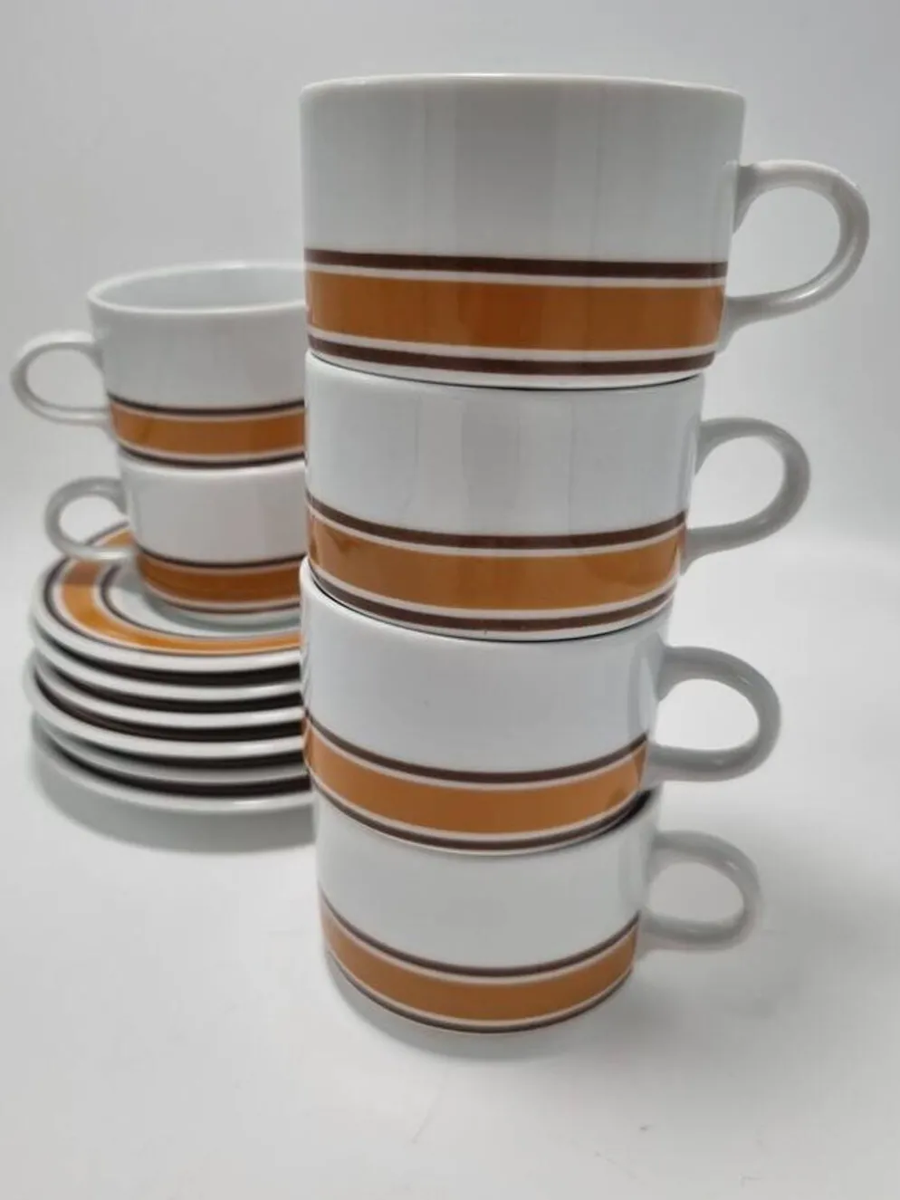 Set de 6 tasses vintage