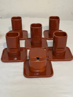 Set de thé « Sakura », Makio Hasuike, Franco Pozzi, 1967