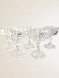 Set de 5 verres à liqueur en verre