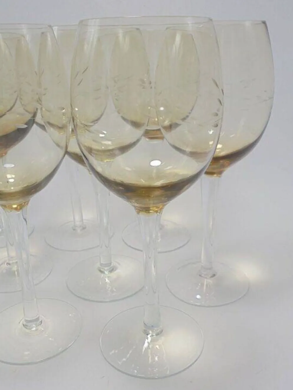 Set de 9 verres à pied