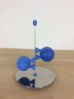 Set et poivre Alessi modèle Lilliput bleu de Stefano Giovannoni