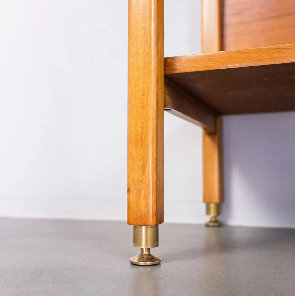 Set of 2 entry console furniture with 60s mirror