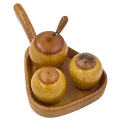 Set poivre et sel et condiment en céramique de Jie Gantofta