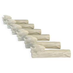 Set 6 porte couteaux porcelaine Poisson