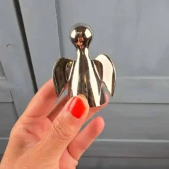 Set salière poivrière ange et démon Philippi Joyas Design métal argenté