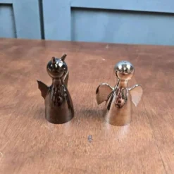 Set salière poivrière ange et démon Philippi Joyas Design métal argenté