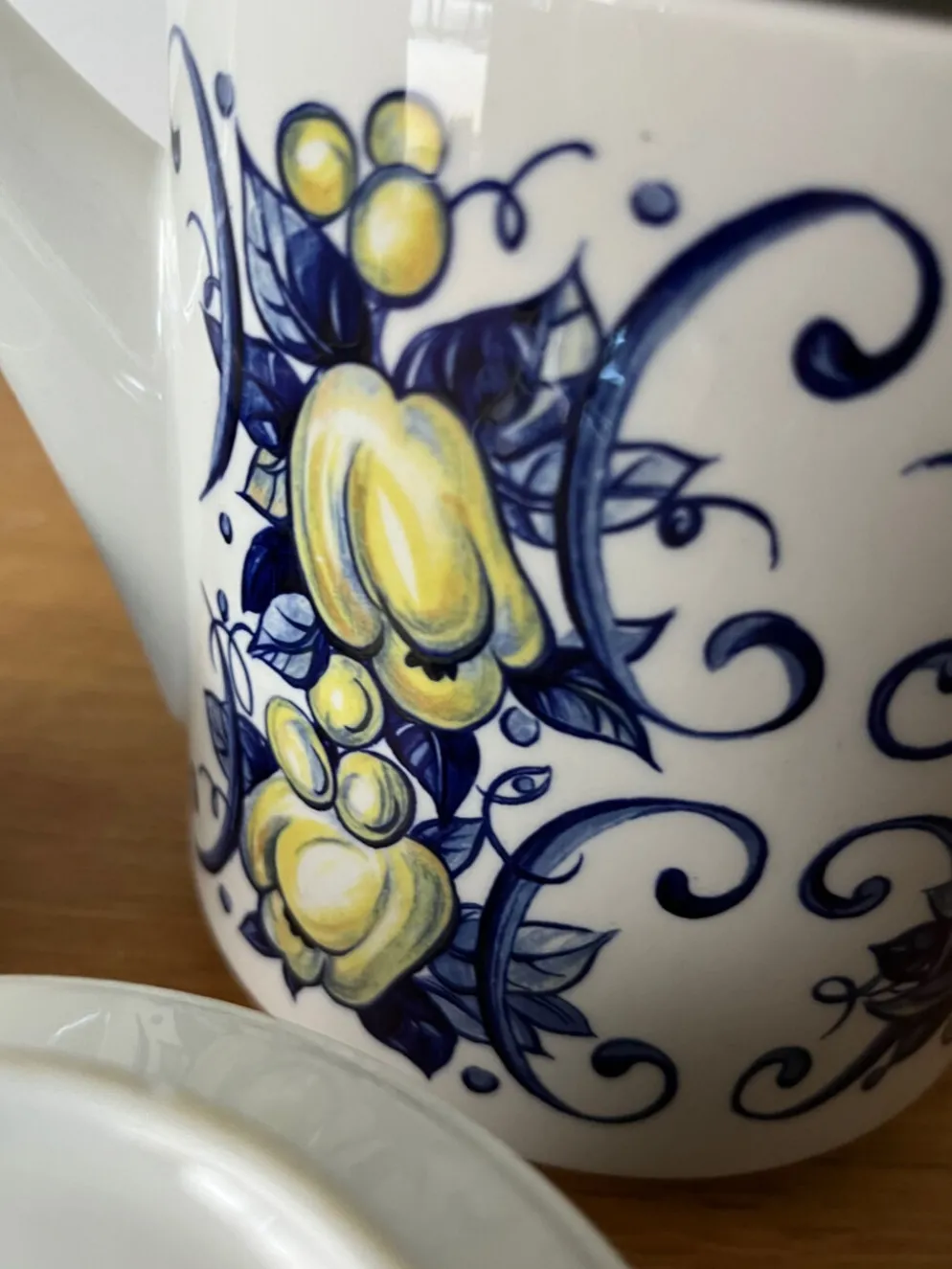 Set 2 tasses thé et théière Cadix par Villeroy et Boch