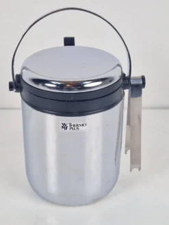 Shaker à cocktail et seau à glace de WMF, années 1970, ensemble de 2