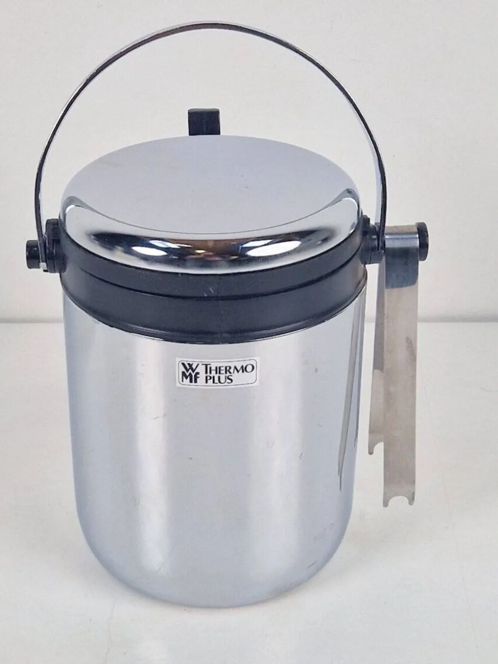 Shaker à cocktail et seau à glace de WMF, années 1970, ensemble de 2