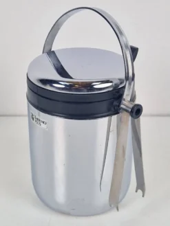 Shaker à cocktail et seau à glace de WMF, années 1970, ensemble de 2