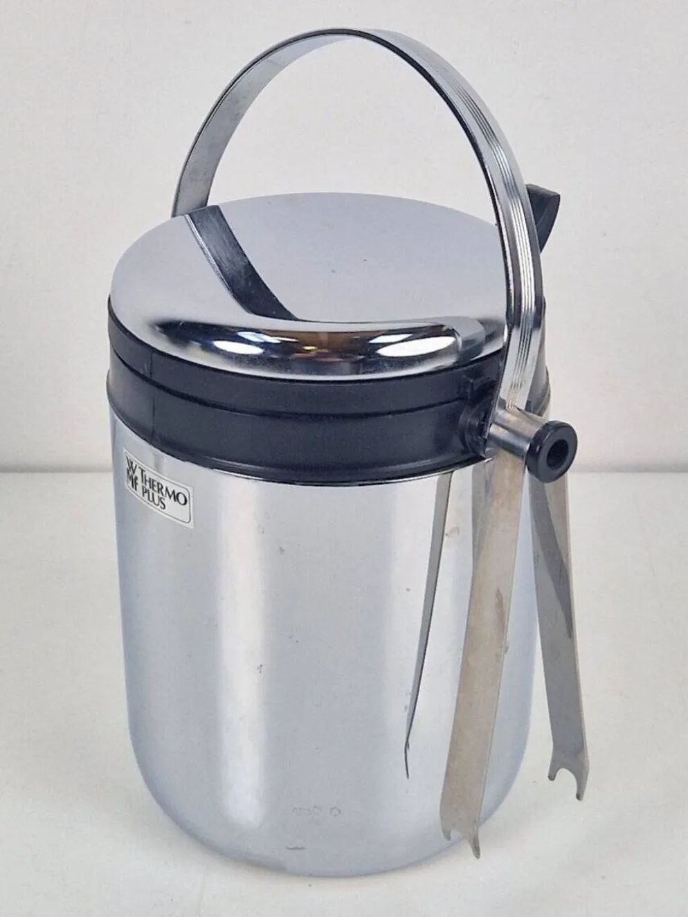 Shaker à cocktail et seau à glace de WMF, années 1970, ensemble de 2
