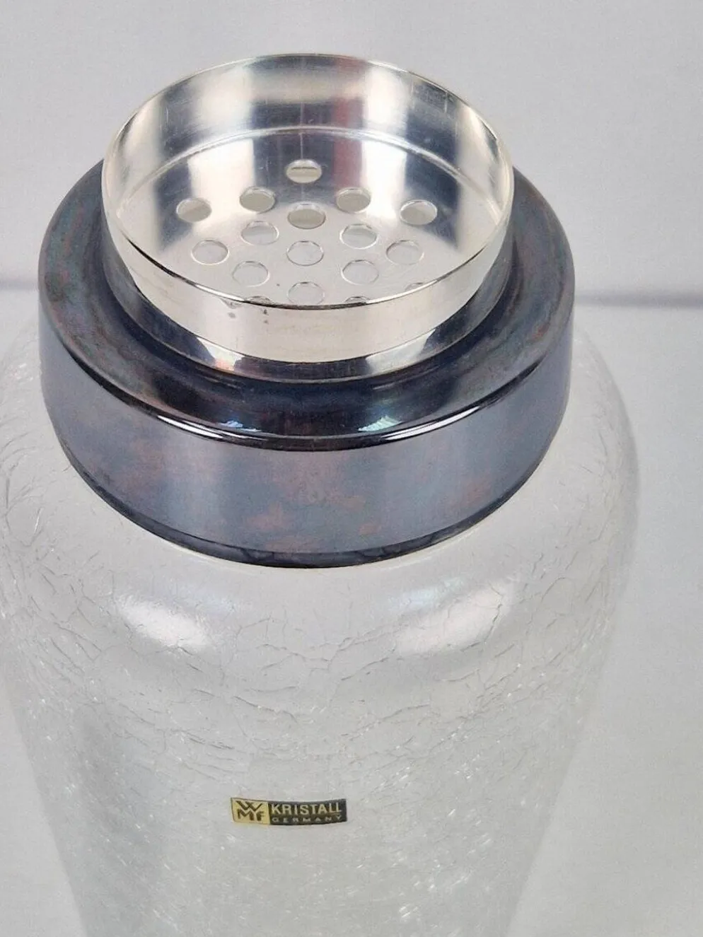 Shaker à cocktail et seau à glace de WMF, années 1970, ensemble de 2