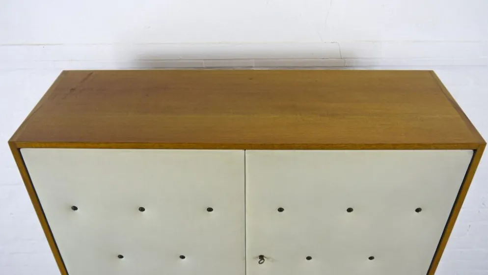 Sideboard-Highboard with Bar de Franz Ehrlich pour DW Hellerau, Bauhaus